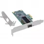 Tarjeta de red Gigabit InLine, 1x SFP, PCIe x1, incl. chapa de perfil bajo