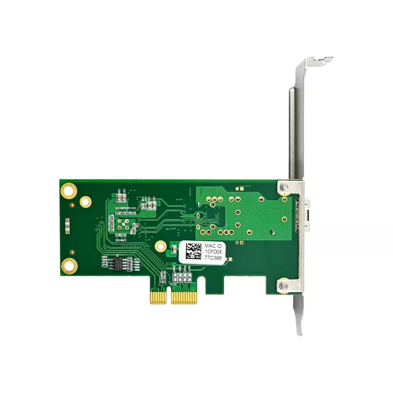 Tarjeta de red Gigabit InLine, 1x SFP, PCIe x1, incl. chapa de perfil bajo