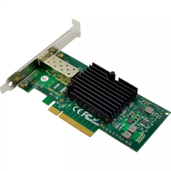 Tarjeta de red 10 Gigabit InLine, 1x SFP+, PCIe x8, incl. chapa de perfil bajo