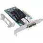 Tarjeta de red Dual 10 Gigabit InLine, 2x SFP+, PCIe x8, incl. chapa LP
