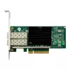Tarjeta de red Dual 10 Gigabit InLine, 2x SFP+, PCIe x8, incl. chapa LP
