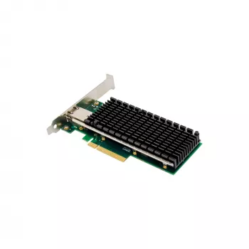 Tarjeta de red 10 Gigabit InLine, 1x RJ45 10Gb/s, PCIe x8, incl. chapa LP