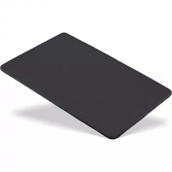 Alfombrilla de ratón InLine con reposamuñecas, textil, negra