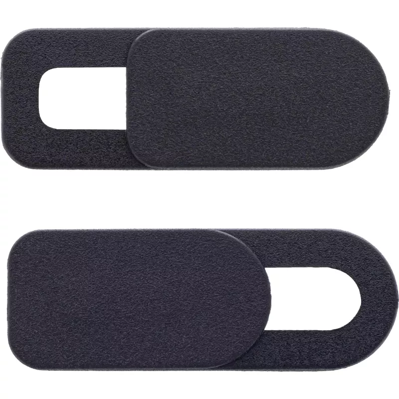 Tapa deslizante para webcam InLine, negra, 2 uds.