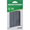 Funda para tarjetas de crédito para smartphone InLine, con correa de mano, negra