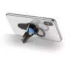 Soporte de coche 3 en 1 para smartphone InLine, soporte, anillo para dedo, azul