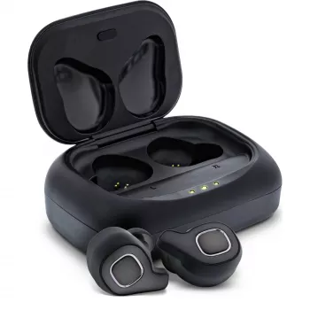 InLine PURE Air TWS, auriculares in-ear Bluetooth con funda Qi y powerbank