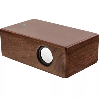 InLine woodbrick, altavoz de inducción en carcasa de madera auténtica