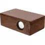InLine woodbrick, altavoz de inducción en carcasa de madera auténtica