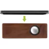 InLine woodbrick, altavoz de inducción en carcasa de madera auténtica
