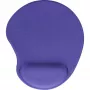 Alfombrilla de ratón InLine, reposamuñecas de gel, 230 x 205 x 20 mm, azul