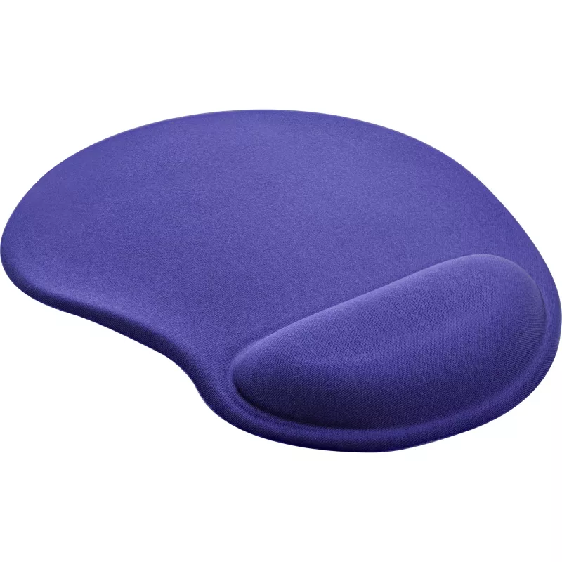 Alfombrilla de ratón InLine, reposamuñecas de gel, 230 x 205 x 20 mm, azul
