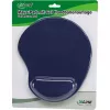 Alfombrilla de ratón InLine, reposamuñecas de gel, 230 x 205 x 20 mm, azul