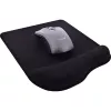 Alfombrilla de ratón InLine, reposamuñecas de gel, 235x185x25mm, negro