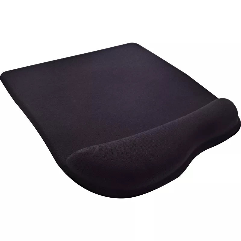 Alfombrilla de ratón InLine, reposamuñecas de gel, 235x185x25mm, negro