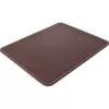 Alfombrilla de ratón InLine Premium piel PU 255x220x3mm marrón