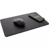 Alfombrilla de ratón InLine, carga inalámbrica, 370x225x7mm, negro