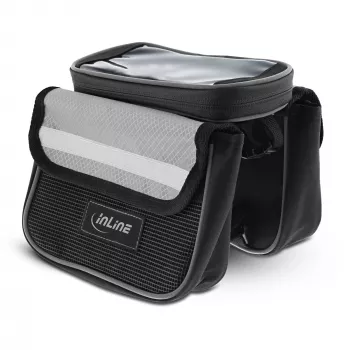 InLine sport bolsa de bicicleta multiusos, negro