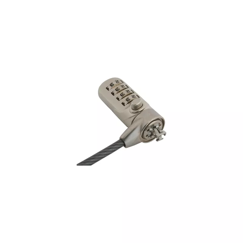 InLine candado de seguridad para portátil con combinación numérica 4,4 mm x 2 m