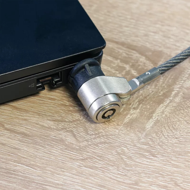 InLine candado de seguridad para portátil con llave 4,4mm x 2m
