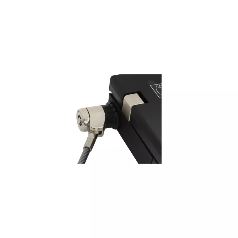 InLine candado de seguridad para portátil con llave 4,4mm x 2m