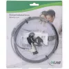 InLine candado de seguridad para portátil con llave 4,4mm x 2m