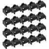 InLine bloqueador de puerto RJ45, pack de recambio de 20, negro