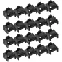 InLine bloqueador de puerto RJ45, pack de recambio de 20, negro