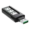 InLine bloqueador de puerto USB, bloqueador de 4 puertos