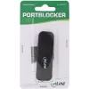 InLine bloqueador de puerto USB, bloqueador de 4 puertos