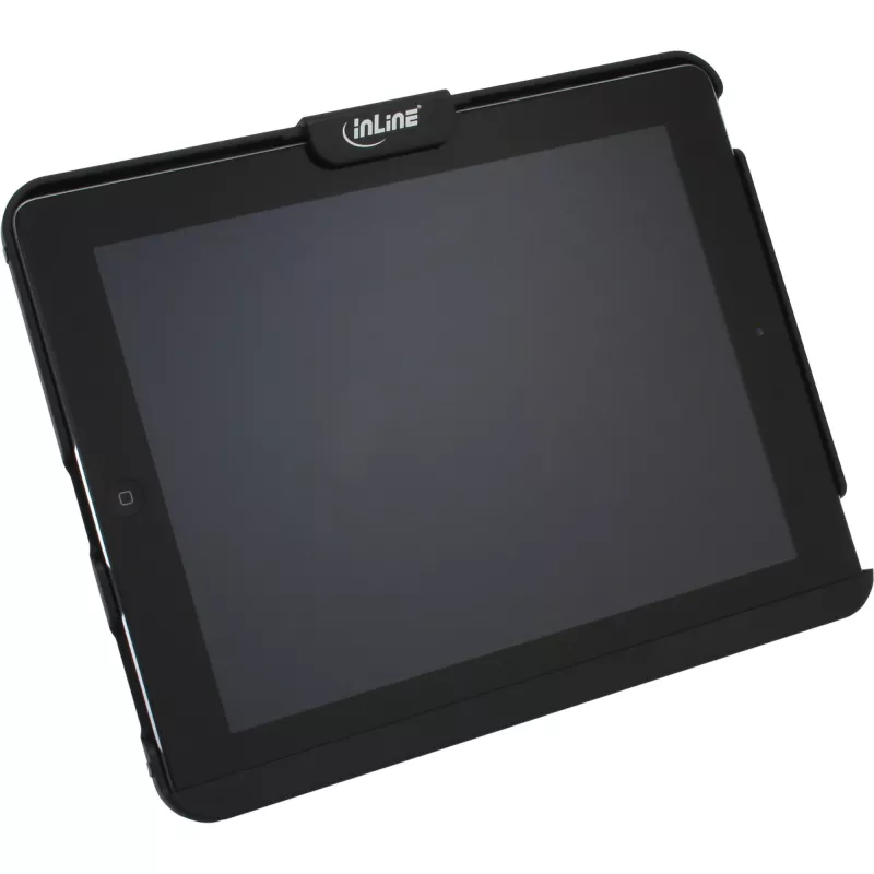 InLine soporte con funda de seguridad para iPad con candado de seguridad y llave 2 m