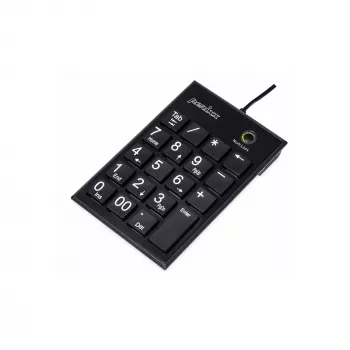 Perixx PERIPAD-202U Teclado numérico USB-A Negro (57161E)