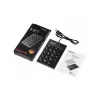 Perixx PERIPAD-202U Teclado numérico USB-A Negro (57161E)