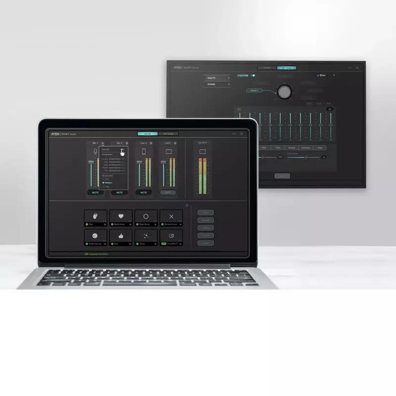 Mezclador de audio ATEN MicLIVE 6-CH 6 canales 24 bits 96 kHz