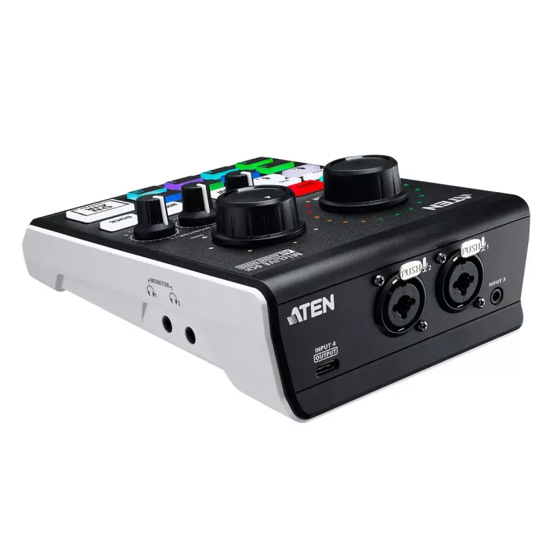 Mezclador de audio ATEN MicLIVE 6-CH 6 canales 24 bits 96 kHz
