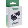 Tapas antipolvo para conector hembra USB-A InLine 59948A Negro 50 uds.