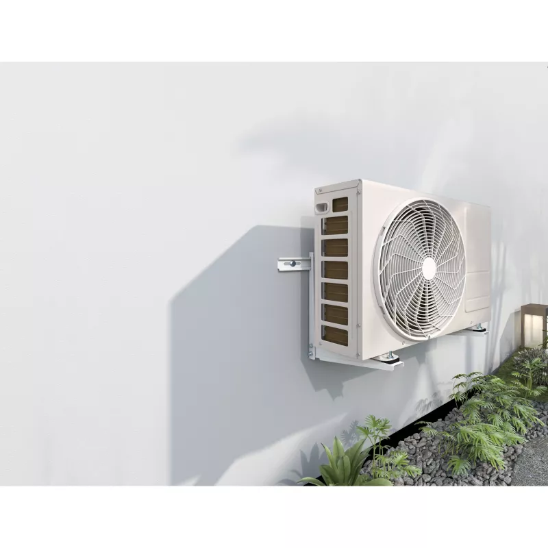 InLine 59998A Soporte para unidad exterior de aire acondicionado split o bomba de calor, blanco