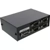 InLine Conmutador serie manual 4 puertos RS232 Sub-D de 9 pines Cableado