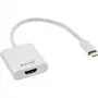 InLine Convertidor de pantalla USB, conector macho USB-C a conector hembra HDMI (DP Alt Mode) 4K/60Hz
