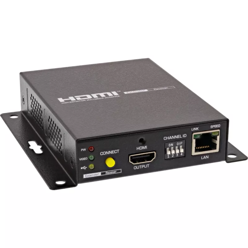 InLine Extensor KVM 64601 4K HDMI USB sobre IP hasta 100 m