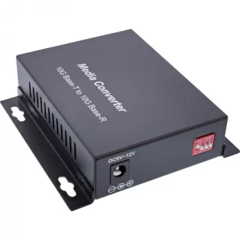 InLine 66659E Convertidor de medios de red 10000 Mbit/s 850 nm multimodo negro
