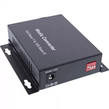 InLine 66659F Convertidor de medios de red 10000 Mbit/s 1310 nm monomodo negro