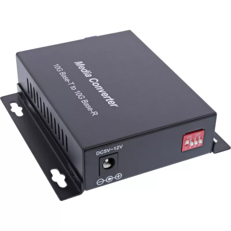 InLine 66659F Convertidor de medios de red 10000 Mbit/s 1310 nm monomodo negro