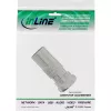InLine Adaptador coaxial F macho SAT a IEC macho antena