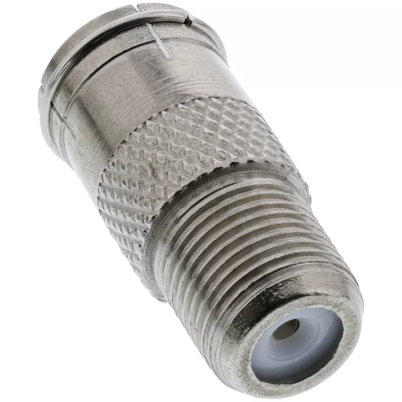 InLine Adaptador F-Quick macho SAT a F hembra SAT 69923