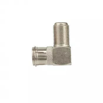 InLine Adaptador F-Quick macho SAT a F hembra SAT en ángulo 69923W
