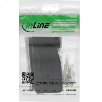 InLine Caja de conexión Cat.6A 600 Mhz LSA apantallada InLine 69992B