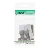 InLine Conector de cable Cat.6A, apantallado, versión estrecha