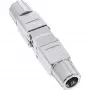 InLine Conector de cable Cat.6A apantallado acoplador sin herramientas 69992E