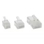 InLine Conector modular 6P4C / RJ11 para cable plano, 10 uds.
